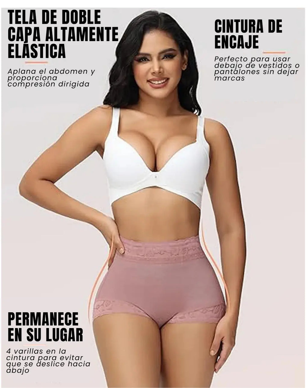 🔥💃 ✨ Panty Levanta Cola Invisible: Silueta Perfecta sin Rollitos  🍑✨