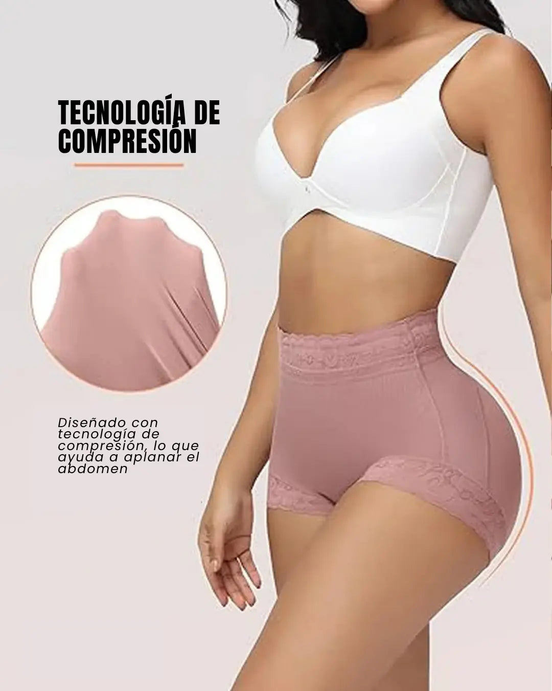 🔥💃 ✨ Panty Levanta Cola Invisible: Silueta Perfecta sin Rollitos  🍑✨