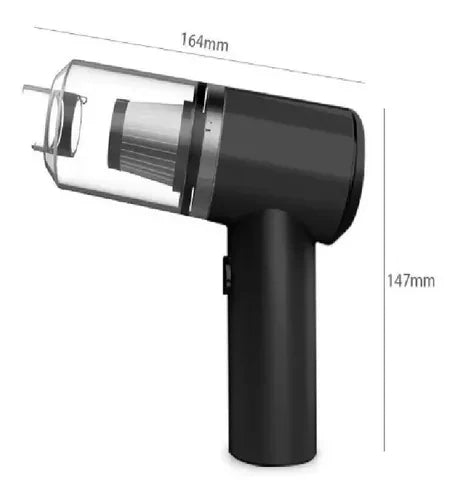 Combo Perfecto: 🎁 Hidrolavadora Portátil de Alta Presión Recargable - Línea Premium ¡Ideal para autos, jardines y mucho más! Incluye 1 batería de regalo + Aspiradora de mano 3 en 1 - NeoVap [super pontent]